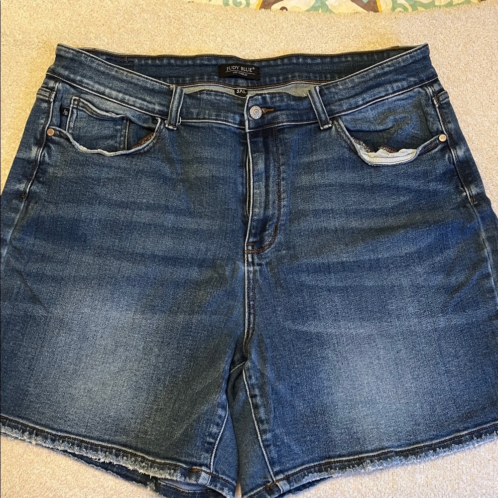 Judy Blue Classic Blue Denim Shorts